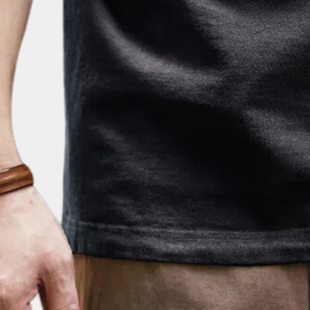 Stilla | Enkel Langærmet T-Shirt til Mænd