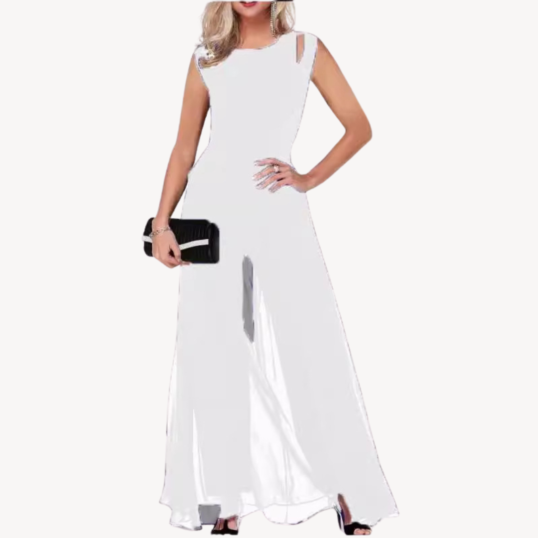 Stilla | Chiffon Aften Jumpsuit