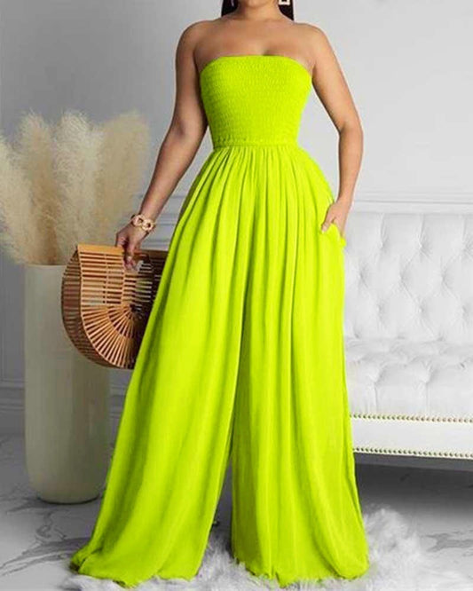 Stilla | Kvinders 2 5xl Off Shoulder Fashion Designer Jumpsuits (plus Størrelse)