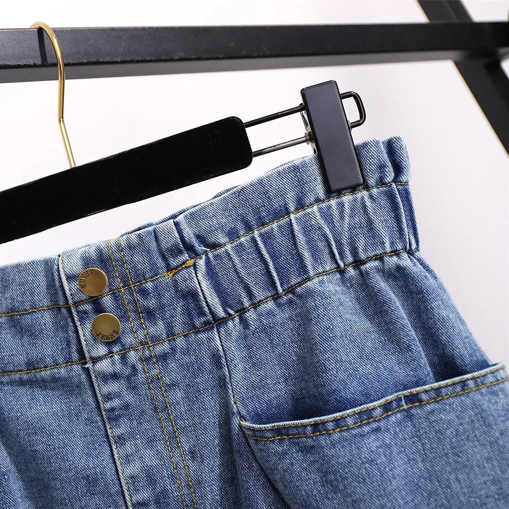 Stilla | Kvinders 3 7xl Fashion Designer Denim Mini Nederdele (plus Størrelse)