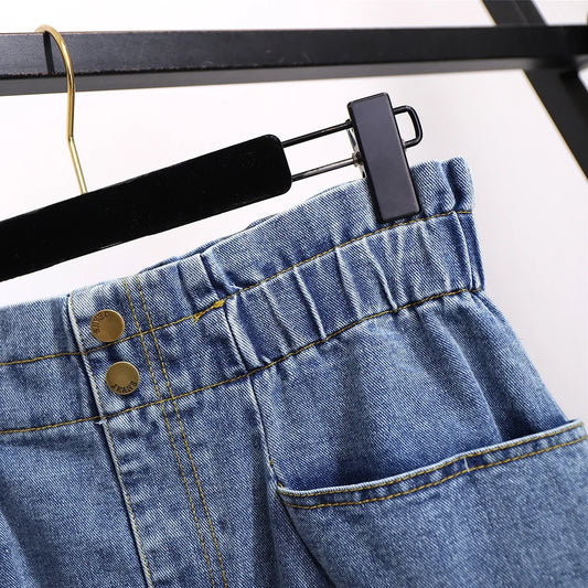 Stilla | Kvinders 3 7xl Fashion Designer Denim Mini Nederdele (plus Størrelse)