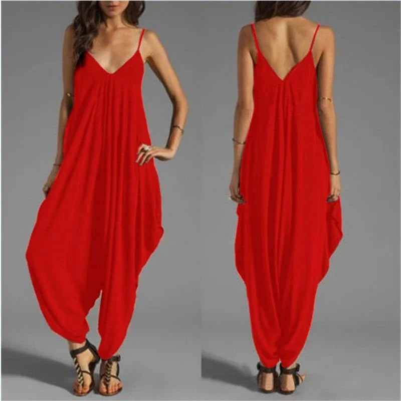 Stilla | Kvinders Asymmetrisk Fashion Designer 2 5xl Jumpsuits (plus Størrelse)