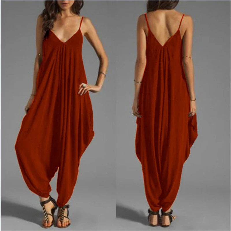 Stilla | Kvinders Asymmetrisk Fashion Designer 2 5xl Jumpsuits (plus Størrelse)