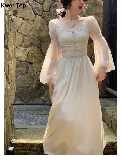 Stilla | Kvindernes Rygfri Mode Designer A-Line Årgang Kjoler (lang)