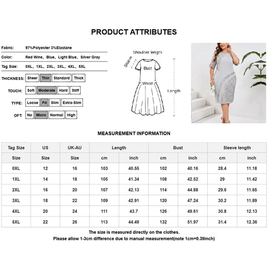 Stilla | Kvindernes Bodycon 3 6xl Mode Designer Blonder Midi Kjoler (plus Størrelse)