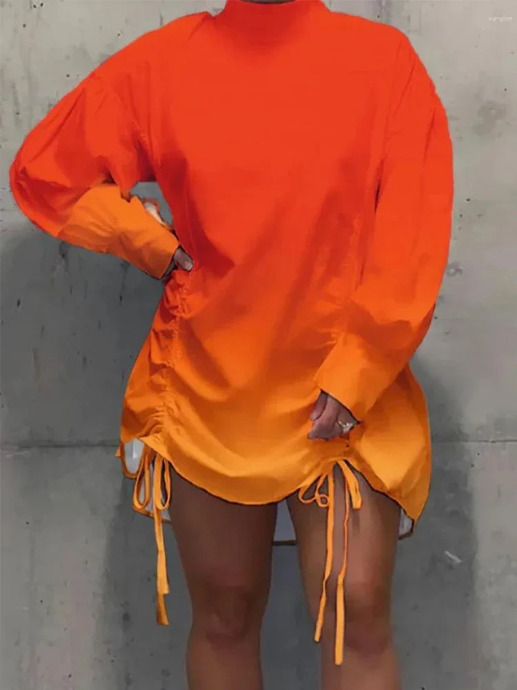 Stilla | Designer 3 5xl Snøre Mini Kjoler (plus Størrelse)