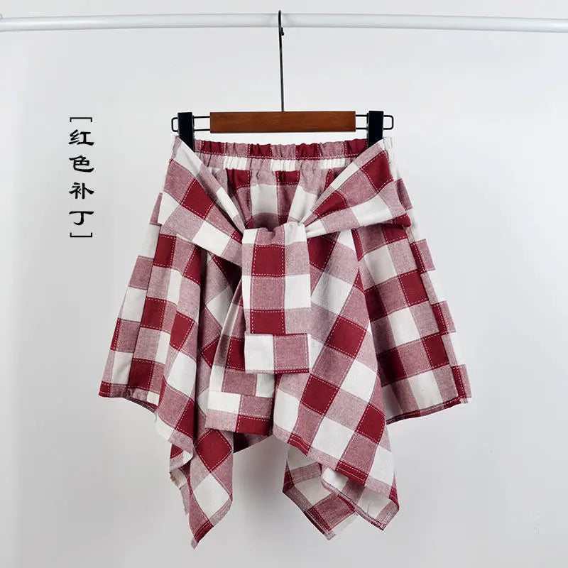 Stilla | Kvinders Høj Talje Flæse Lagdelt Mode Designer Sløjfe Mini Nederdele (kort)