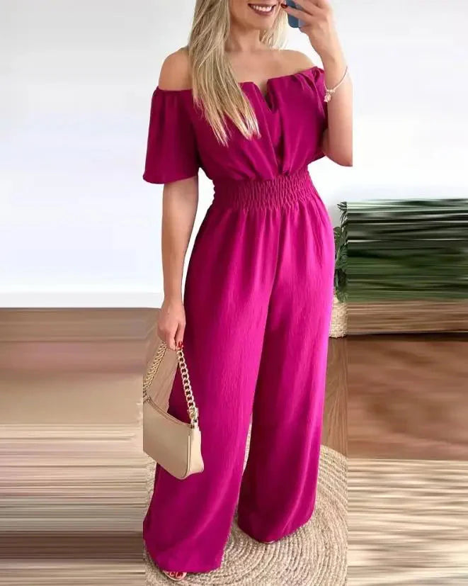Stilla | Kvinders Off Shoulder Mode Designer Rompers Jumpsuits