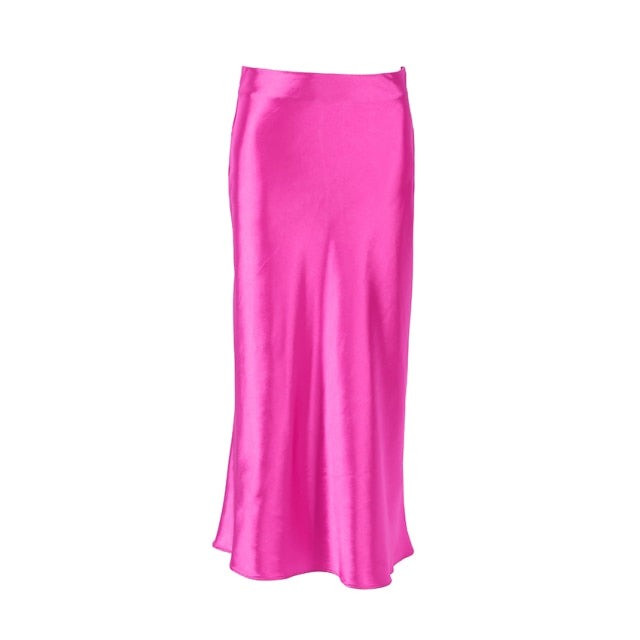 Stilla | Kvinders Kontor Mode Designer Satin Nederdele (midi)