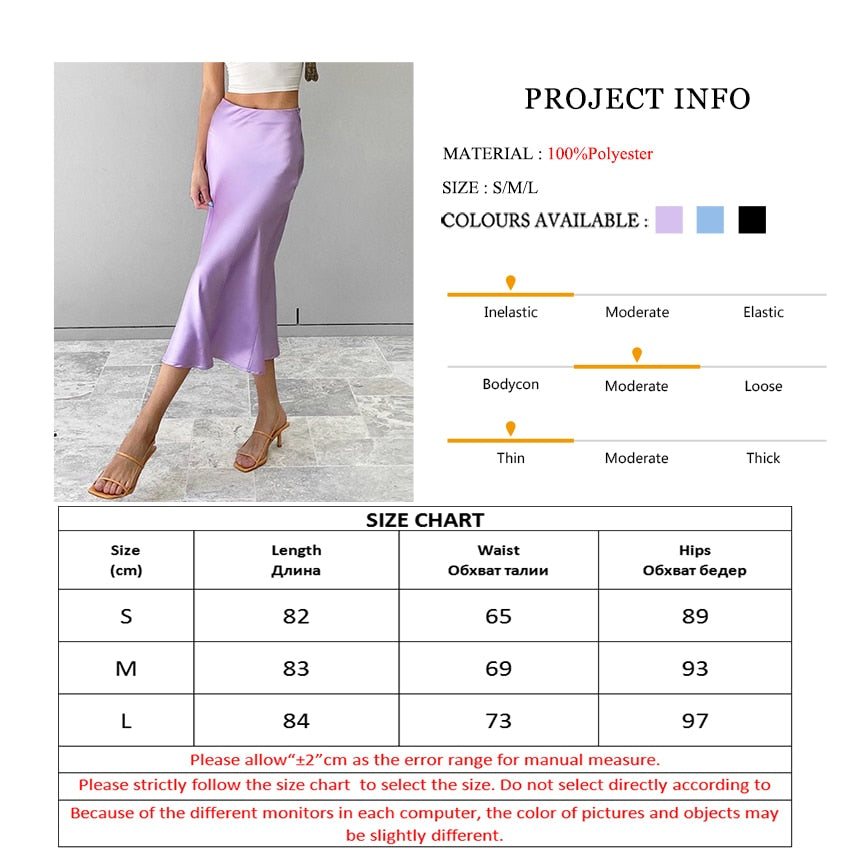 Stilla | Kvinders Kontor Mode Designer Satin Nederdele (midi)