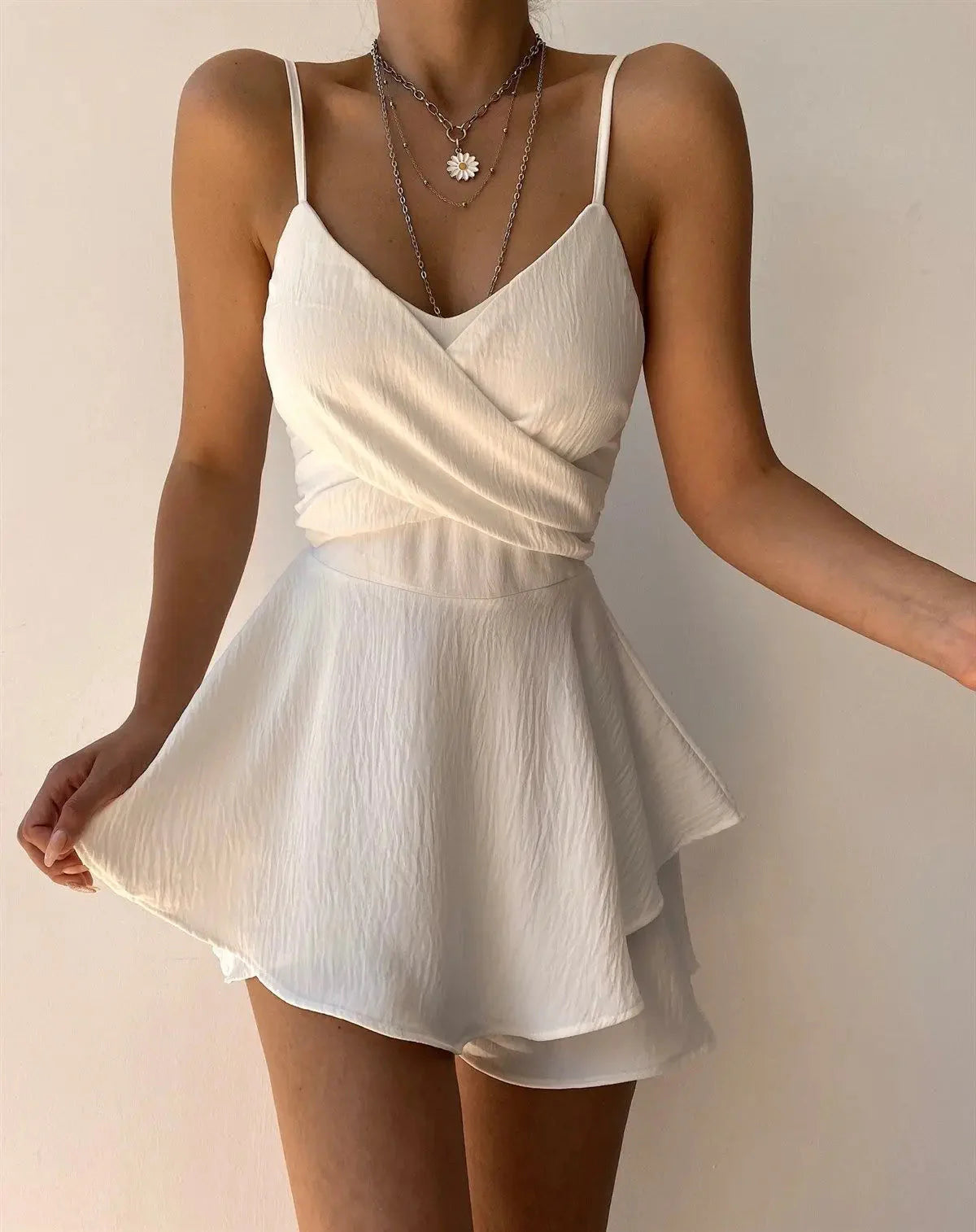 Stilla | Kvindernes Flæsæt Mujer Mode Designer Jumpsuit Rompers