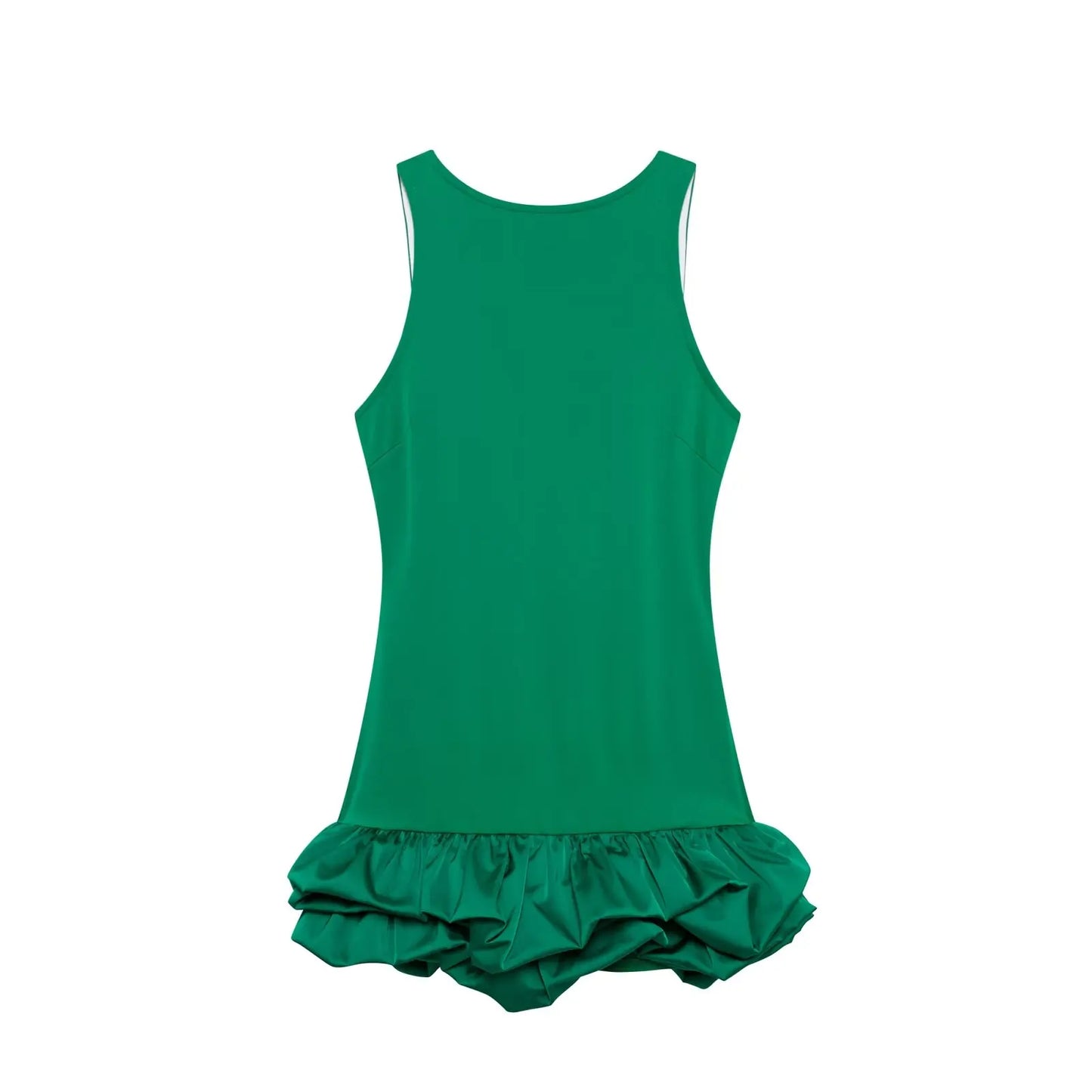 Stilla | Kvinders Rynkede Kant Boble Mode Designer Mini Kjoler (kort)