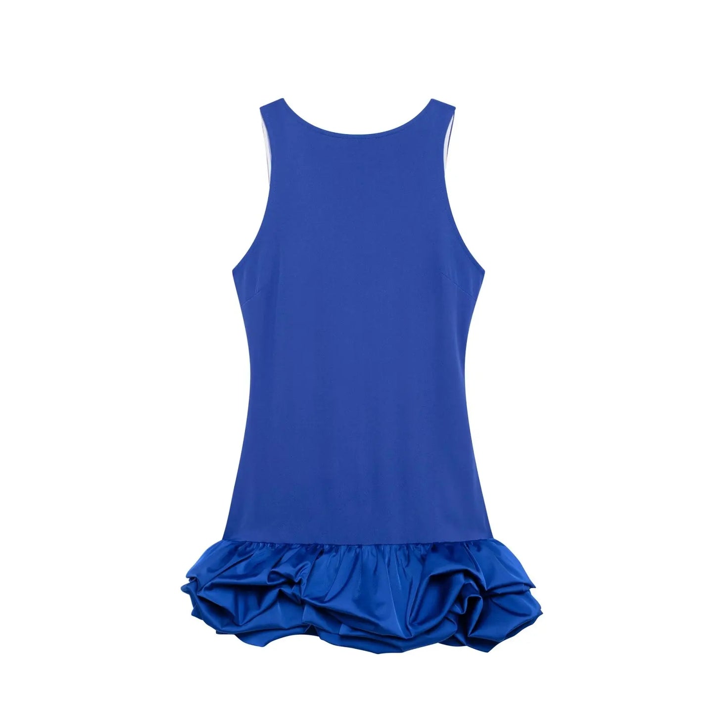 Stilla | Kvinders Rynkede Kant Boble Mode Designer Mini Kjoler (kort)