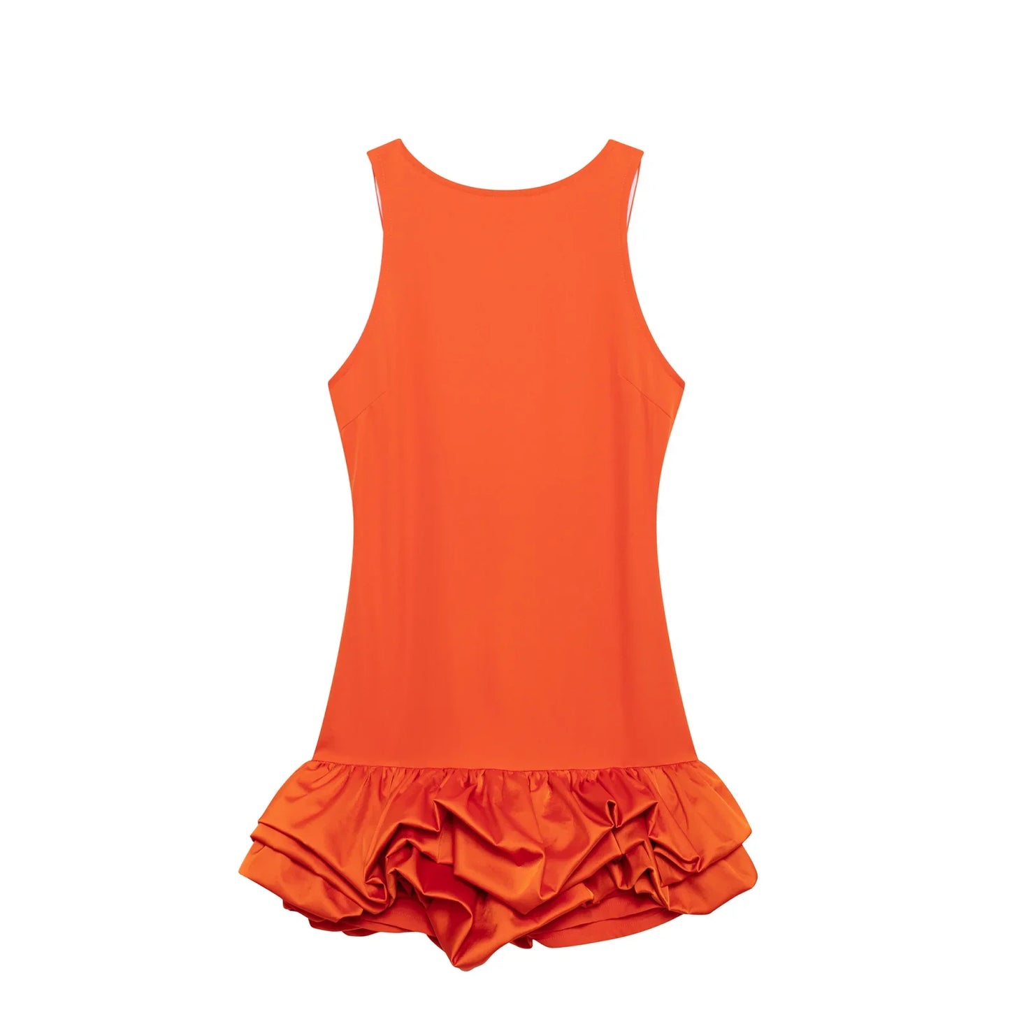 Stilla | Kvinders Rynkede Kant Boble Mode Designer Mini Kjoler (kort)