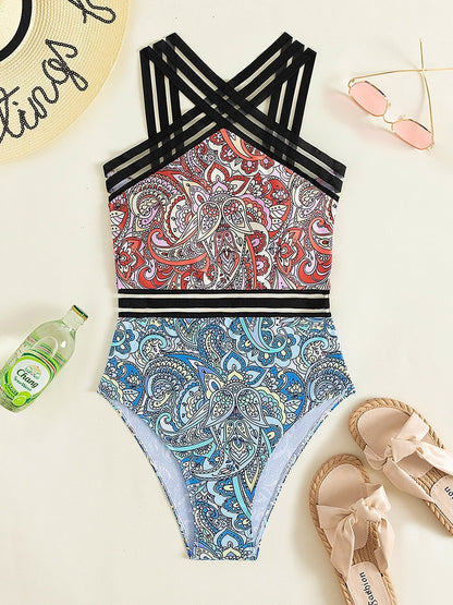 Stilla | Kvinders Badetøj Trykt Bikini Én Delt Badedragt