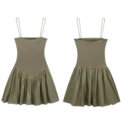 Stilla | Kvinders Tutu Boble A-Linie Fashion Designer Mini Kjoler (kort)