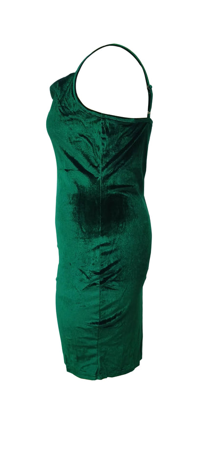 Stilla | Kvinders Velvet 2 5xl Mode Designer Bodycon Korte Kjoler (plus Størrelse)