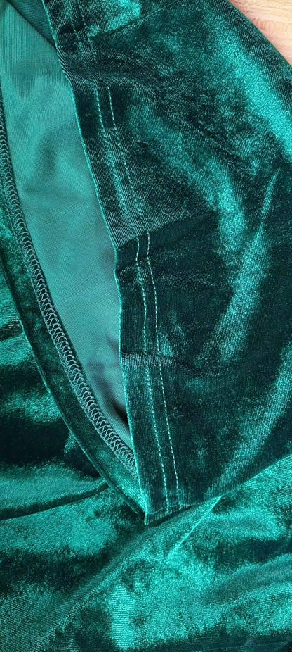 Stilla | Kvinders Velvet 2 5xl Mode Designer Bodycon Korte Kjoler (plus Størrelse)