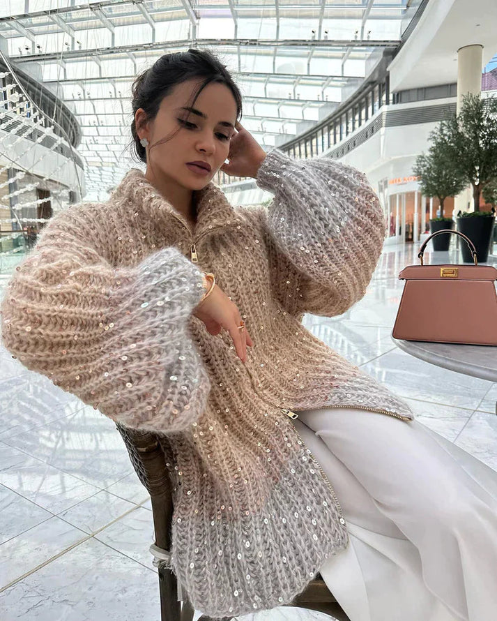 Stilla | Oversize Cardigan i Strik til Kvinder