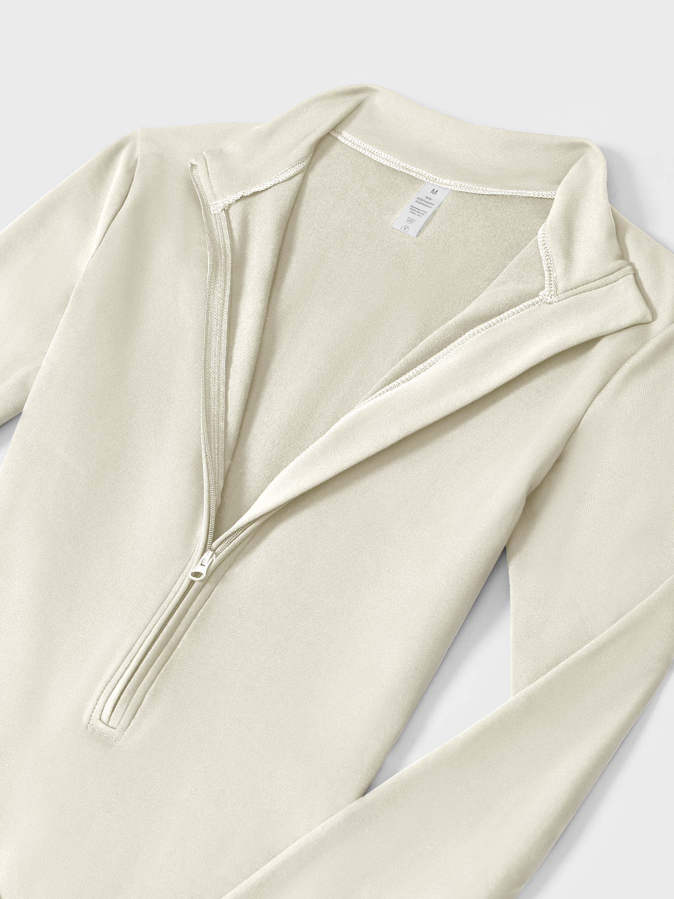 Stilla | Langærmet Zip up Jumpsuit