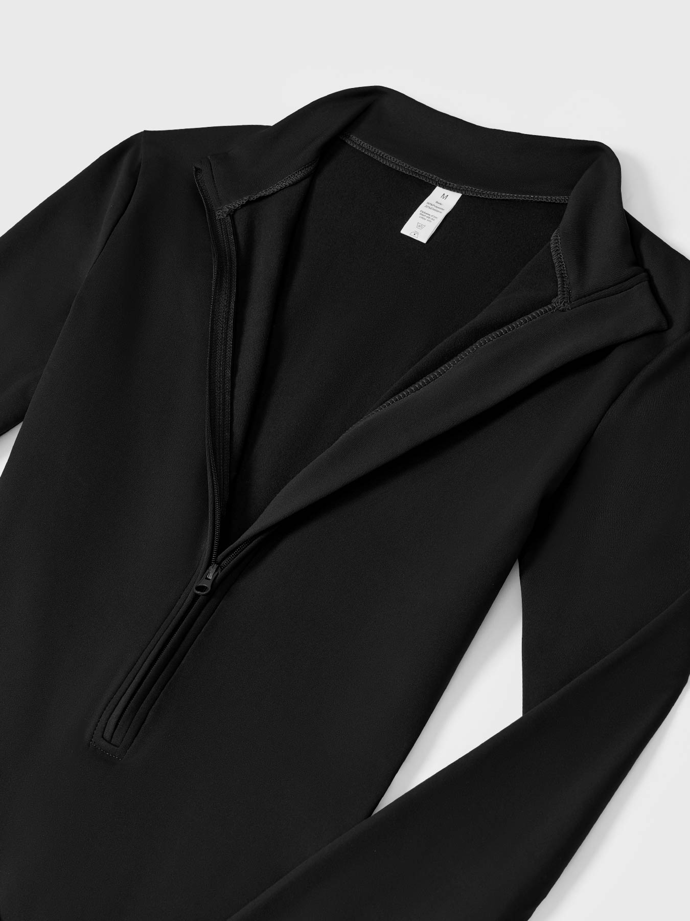 Stilla | Langærmet Zip up Jumpsuit