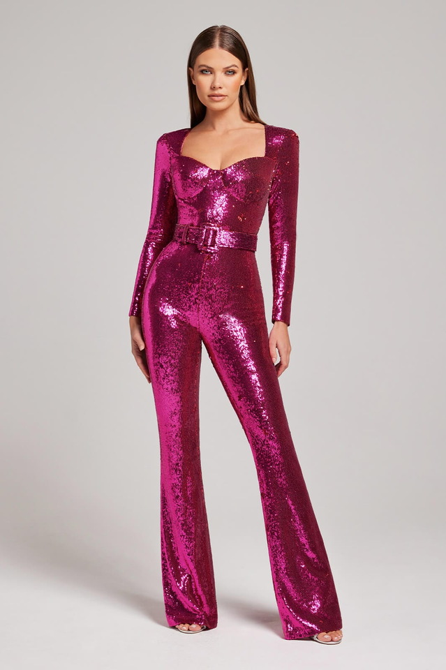 Stilla Marissa jumpsuit med pailletter