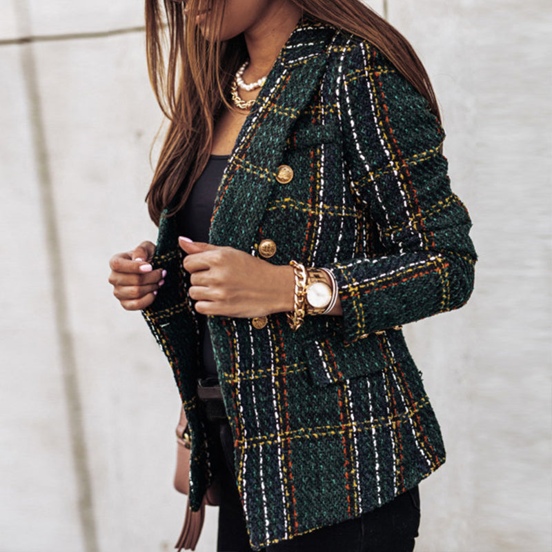 Stilla Good Catch dobbeltradet ternet blazer