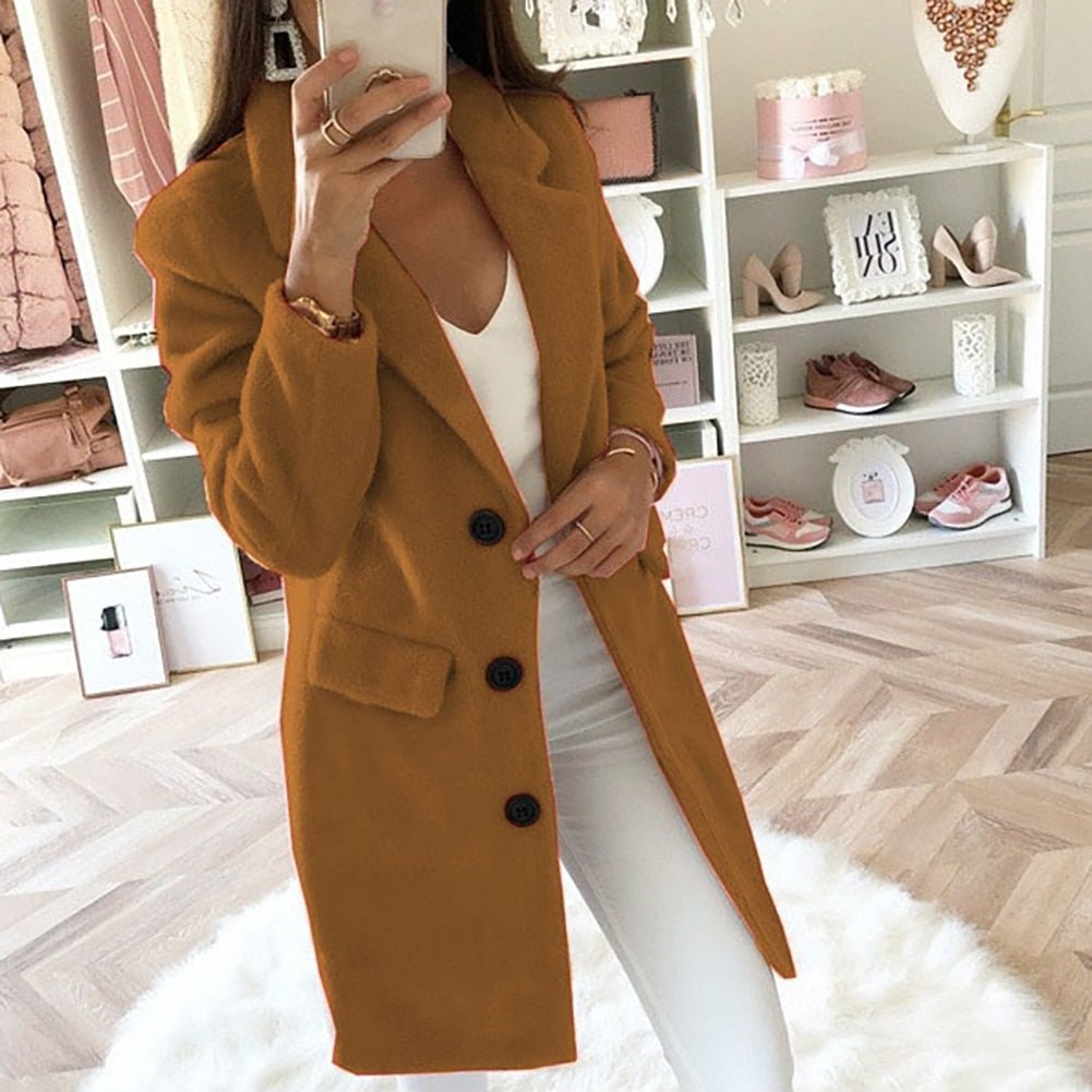 Stilla – En elegant lang blazerfrakke