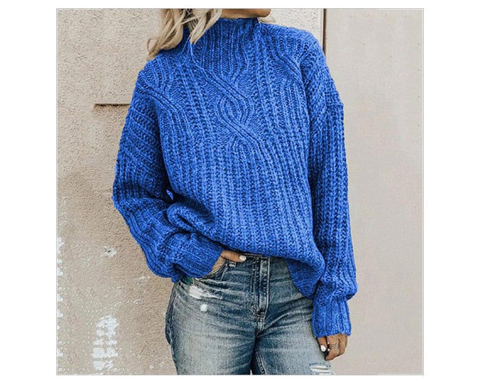 Stilla oversized rullekravetrøje